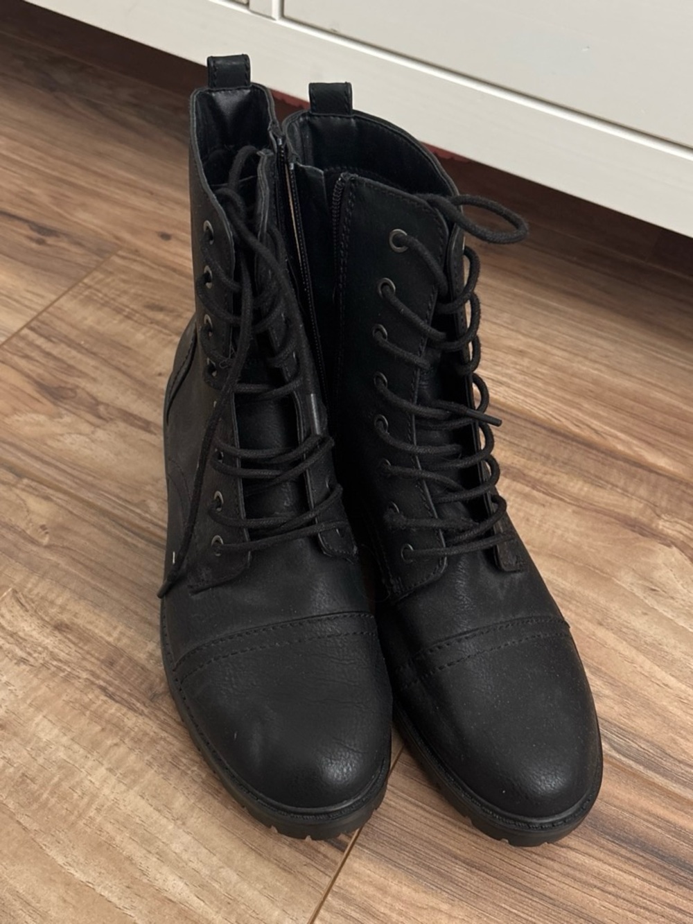 Black Combat Boots
